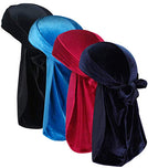 VELVET DURAG (BLACK) - Textured Tech