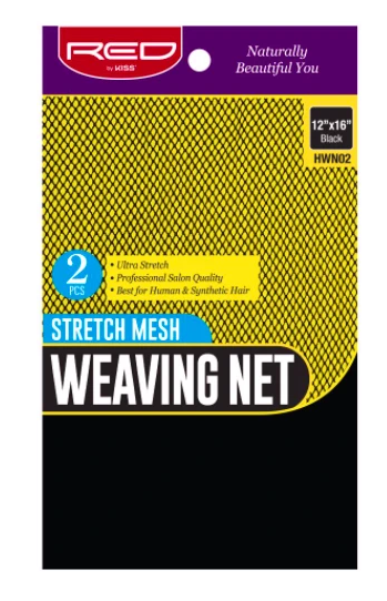 RED BY KISS STRETCH MESH WEAVING NET - Textured Tech
