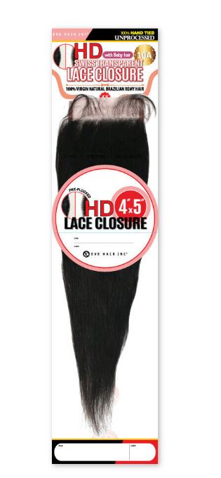 HD SWISS LACE CLOSURE 4X5 STRAIGHT - Textured Tech