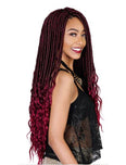 Zury Synthetic Hair Crochet Braids Zury Loc Loose Wave (Goddess Loc) - Textured Tech