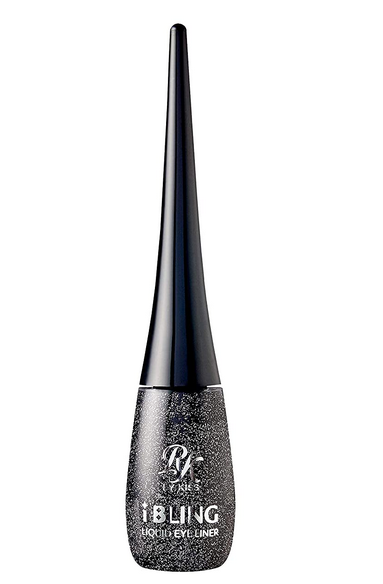 RUBY KISSES IBLING GLITTER EYELINER #GLITZ N BLACK - Textured Tech