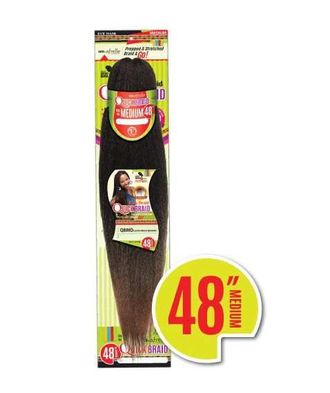 EVE HAIR Prestretched Quick Braid 48" - Textured Tech