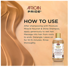 AFRICAN PRIDE MOISTURE MIRACLE CONDITIONER 12 OZ. - Textured Tech
