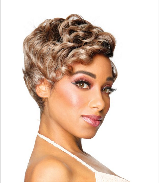 SASSY LIVELY SPIRIT NUTTY SISTER WIG - Textured Tech