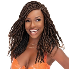 JANET COLLECTION FLUFFY SPRING TWISTS CROCHET - Textured Tech