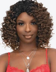 JANET COLLECTION NATURAL CURLY WIG - PEYTON - Textured Tech