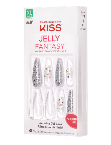 KISS JELLY FANTASY SCULPTED NAIL - Textured Tech