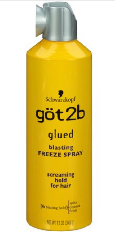 GOT2B GLUED FREEZE SPRAY 12OZ - Textured Tech