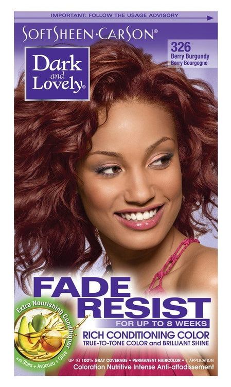 DARK & LOVELY COLOR FADE-RESISTANT RICH CONDITIONING PERMANENT HAIR COLOR - Textured Tech