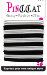 PINCCAT #P012 PONY TAIL HOLDERS - Textured Tech
