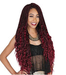 Zury Synthetic Hair Crochet Braids Zury Loc Loose Wave (Goddess Loc) - Textured Tech