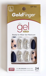 GOLDFINGER GEL GLAM NAIL - Textured Tech