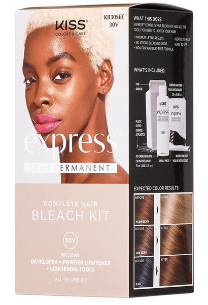 KISS EXPRESS SEMI PERMANENT COLOR KIT– Textured Tech