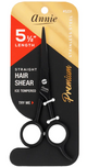 ANNIE 5 1/2" ICE TEMPERED STRAIGHT HAIR SHEARS - Textured Tech