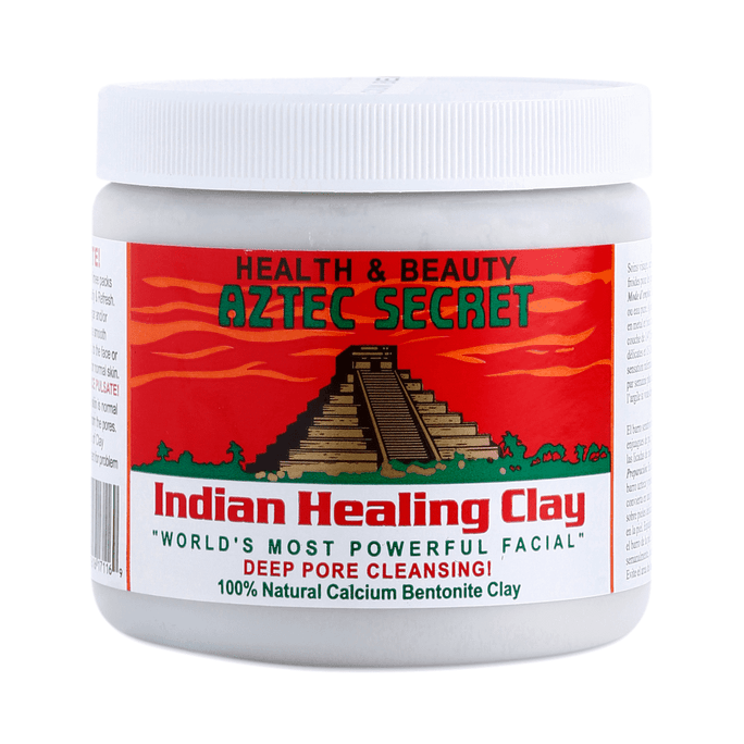 INDIAN AZTEC HEALING CLAY MASK 1  LB - Textured Tech