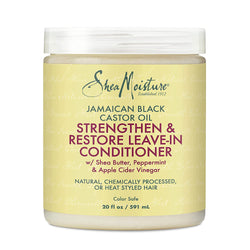 Shea Moisture Jamaican Black Castor Oil Strength & Restore Leave-In Conditioner 20floz - Textured Tech