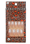 KISS GOLD FINGER TRENDY NAILS - Textured Tech