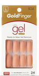GOLDFINGER GEL GLAM NAIL - Textured Tech
