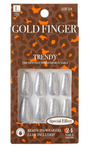 KISS GOLD FINGER TRENDY NAILS - Textured Tech