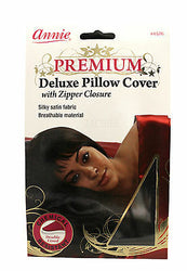 Annie Deluxe Silky Satin Pillow Cover - Textured Tech