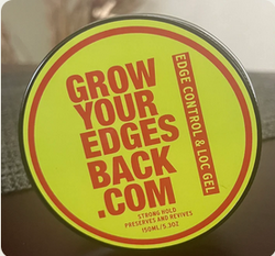 GROW YOUR EDGES BACK EDGE CONTROL AND LOC GEL - Textured Tech