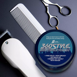 S-CURL 360 STYL WAVE POMADE 3OZ - Textured Tech