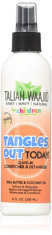 Taliah Waajid for Children Tangles Out Today Leave-in Conditioner Detangler, 8 Oz - Textured Tech