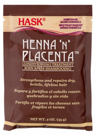 HASK HENNA N' PLACENTA CONDITIONING TREATMENT PACKS