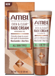 Ambi Even and Clear Fade Cream (All Skin Types) 1oz - Textured Tech