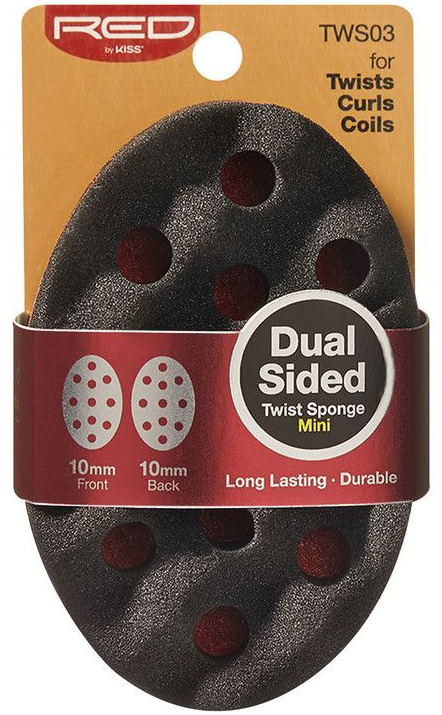 RED TWIST SPONGE MINI DOUBLE SIDE - Textured Tech