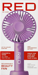 RED BY KISS RECHARGEABLE BEAUTY FAN - Textured Tech