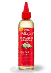 ORS HAIR REPAIR VITAL COCONUT & BAOBAB OIL 4.3OZ - Textured Tech
