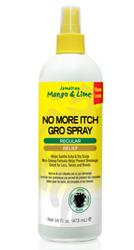 JAMAICAN MANGO & LIME NO MORE ITCH GRO SPRAY 16OZ - Textured Tech