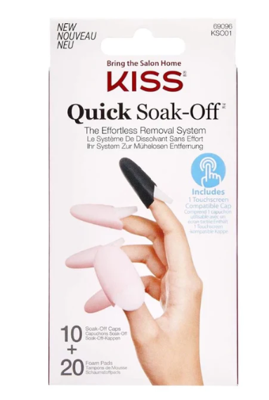 KISS QUICK SOAK OFF NAIL REMOVAL SYSTEM - Textured Tech