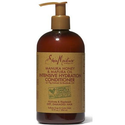 SHEA MOISTURE MANUKA HONEY & MAFURA OIL INTENSIVE HYDRATION CONDITIONER 13OZ - Textured Tech