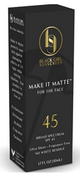 BLACK GIRL SUNSCREEN MAKE IT MATTE SUNSCEEN GEL FOR THE FACE 1.7OZ - Textured Tech