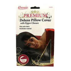 Annie Deluxe Silky Satin Pillow Cover - Textured Tech