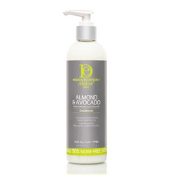 DESIGN ESSENTIALS ALMOND & AVOCADO MOISTURIZING AND DETANGLING CONDITIONER 12OZ - Textured Tech