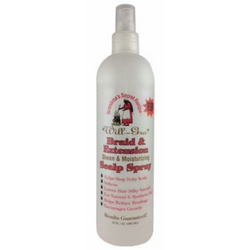 GRANDMA'S SECRET WILL GRO BRAID & EXTENSION SHEEN & MOISTURIZING SPRAY FOR EXTRA DRY HAIR & SCALP 12OZ - Textured Tech