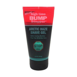 HIGH TIME BUMP STOP MED SHAVING GEL TUBE 5.3 OZ - Textured Tech