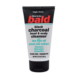 HIGH TIME DTB BLACK CHARCOAL HEAD & SCALP CLEANSER 4.75OZ - Textured Tech