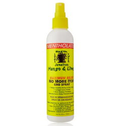 JAMAICAN MANGO LIME NO MORE ITCH MEDICATED SPRAY 16 OZ - Textured Tech