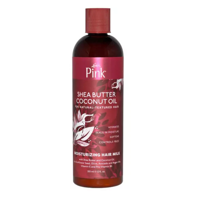 LUSTER PINK SHEA BUTTER & COCONUT OIL MOISTURE HAIR MILK 12OZ (Thailand) - Textured Tech