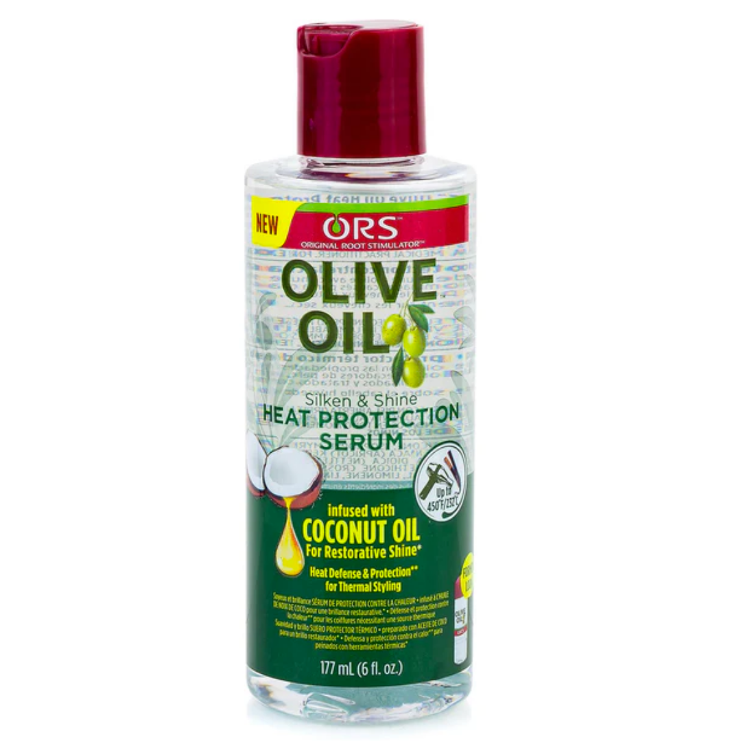 ORS OLIVE OIL HEAT PROTECTOR SERUM 6OZ Textured Tech
