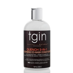 TGIN ROSE QUENCH 3 -IN- 1 CO-WASH COND AND DETANGLER 13FL.OZ - Textured Tech