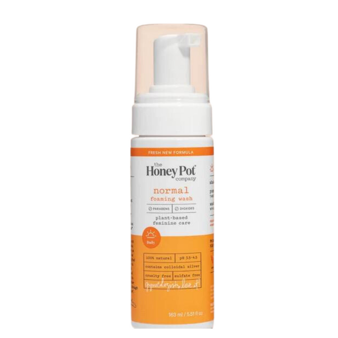 honey pot plant-based feminine care The Honey Pot Normal Foaming Wash 5.51 oz– Textured Tech