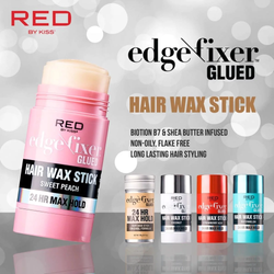EDGE FIXER 24 HOUR MAX HOLD HAIR WAX STICK - STRAWBERRY ACAI 2.5OZ - Textured Tech