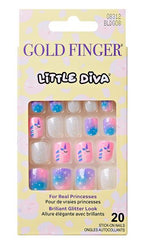 BROADWAY LITTLE DIVA PRESS ON NAILS - Textured Tech