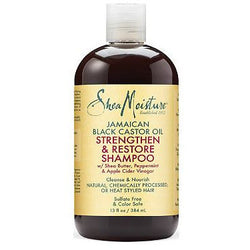 SHEA MOISTURE JAMAICAN BLACK CASTOR OIL STRENGTHEN & RESTORE SHAMPOO - Textured Tech