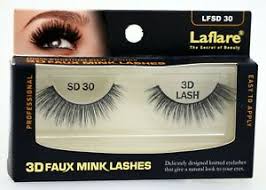 LA FLARE FAUX MINK LASHES (CHOOSE STYLE) SD30 - Textured Tech